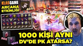 40X ITEM SİZDEN ARCANA KLASGAMEDEN ETKİNLİĞİ amp CAYIR CAYIR KALABALIK DV PK LEVO RISE ONLINE [upl. by Augie]