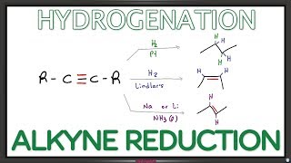 Alkyne Reduction  Hydrogenation Lindars catalyst Dissolving Metal Reduction  cistrans alkenes [upl. by Thomas]