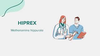 Hiprex Methenamine hippurate  Drug Rx Information [upl. by Imyaj]