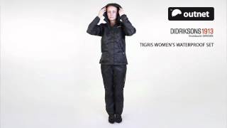 Didriksons Tigris Womens Waterproof Set  Outnet Demo [upl. by Liv827]