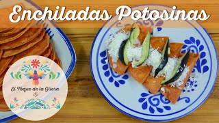 ¡¡Las Mejores Enchiladas Potosinas con el Toque de la Güera 🌮🌮🌮🌶️🤤🤯😱👩‍🍳 [upl. by Nnaerb]