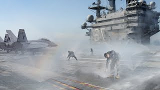 US Navy Genius Invention to Prevent Massive Fire on Aircraft Carriers [upl. by Delores515]