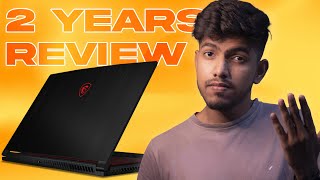 MSI GF63 THIN LAPTOP 2 YEARS REVIEW core i5 9th gen GTX 1650 with max Q [upl. by Notwal]