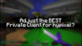 Adjust literally BREAKS Hypixel Anticheat Invite Only Client [upl. by Aislehc]