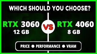 RTX 3060 12GB vs 4060 8GB  which should you choose in 2024  Gaming PC Guides Tips and FAQ  5 [upl. by Mallory]