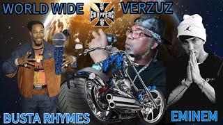 BUSTA RHYMES amp EMINEM WORLDWIDE CHOPPER VERZUZ bustarhymes eminem verzuz worldwidechoppers [upl. by Dincolo]