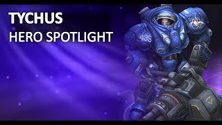 Heroes of the Storm  Tychus  Spotlight [upl. by Ailemaj]