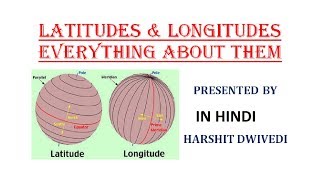 What are Latitudes amp Longitudes  Important Facts In Hindi [upl. by Reltuc]