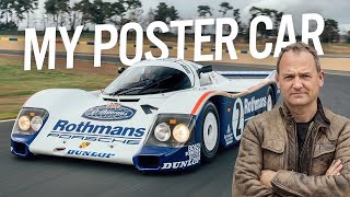 Finally driving my HERO CAR 1985 Porsche 962 Rothmans  Ben Collins  RM Sothebys Le Mans Auction [upl. by Yelnoc487]