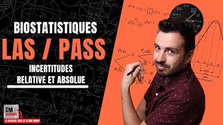 INCERTITUDES  ➗ Calcul de lincertitude RELATIVE et ABSOLUE en biostatistiques [upl. by Nylak]