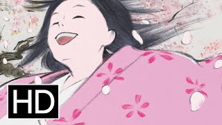 The Tale Of The Princess Kaguya  Official Trailer [upl. by Etsirk]