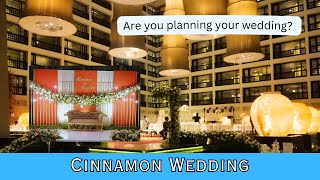 DIY Wedding Decorations Easy and Affordable Ideas  Cinnamon Grand Hotel  Colombo [upl. by Paxton955]