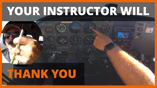 Three Basics to INSTANTLY impress your Flight Instructor [upl. by Kinnon]