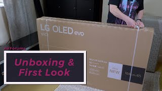 LG C2  Unboxing and First Look [upl. by Eran]