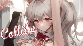 Nightcore  Collide  Justine Skye  Lyrics [upl. by Kesia]