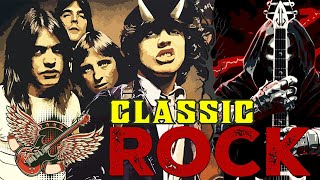 Top 70s 80s amp 90s Classic Rock Songs  ACDC Pink Floyd Eagles Queen Def Leppard Bon Jovi37 [upl. by Orabel]