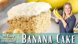 Easy Banana Cake [upl. by Flight372]