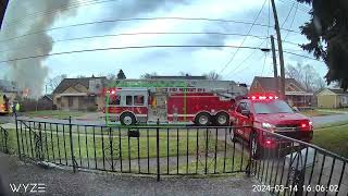 Cheektowaga NY House Fire [upl. by Faria19]