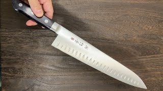 Fujiwara Kanefusa SOUMA MoStainless Dimples Japanese Chefs Gyuto Knife 270mm [upl. by Fritzsche514]