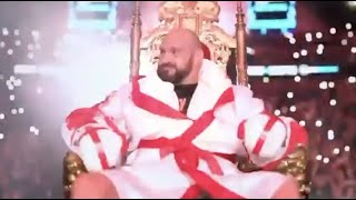 THE BEST RINGWALK EVER  WATCH TYSON FURY GIVE GOOSEBUMPS TO PACKED 94000 CROWD  WEMBLEY STADIUM [upl. by Solrac989]