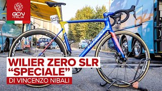 La Wilier Zero SLR speciale di Vincenzo Nibali  Biciclette dei professionisti [upl. by Milstone]