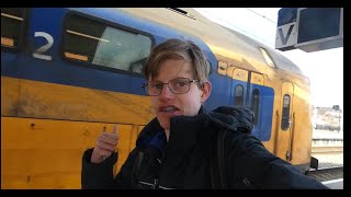 Via Hilversum naar Haren Omleiding Intercity Vlog [upl. by Idnak]