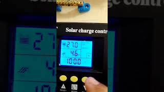 settings for Mppt solar charge controller Sy10048 [upl. by Dulcy]