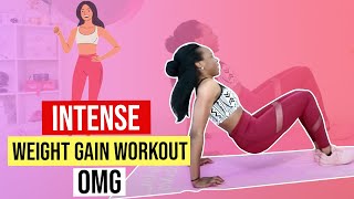 INTENSE Weight Gain Workout  OMG 😱 [upl. by Smail]