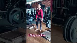 100 Kg deadlift100 Kg deadlift [upl. by Ethe]