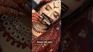 Bridal makeup 😍💄makeup eyemakeup bridalhairstyle youtubeshort [upl. by Notlit555]