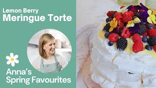 Lets Make Lemon Berry Meringue Torte  Spring Favourites with Anna Olson [upl. by Nahn]