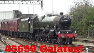 WCR 45699 Galatea On The Cheshireman 4th March 2023 [upl. by Hgielar]