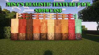 Minecraft  Misa’s Realistic Texture Pack  Showcase [upl. by Bollen904]