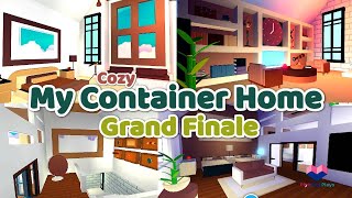 COZY MODERN CONTAINER HOME  Adopt Me Speed Build and Tour  Part Two [upl. by Arayk]