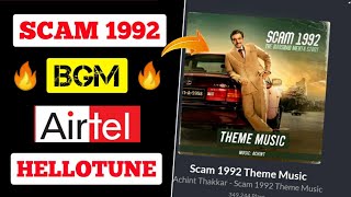 How To Set Scam 1992 Caller Tune  Scam 1992 HelloTune Airtel  Scam 1992 BGM Shorts [upl. by Azmah]