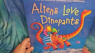 Aliens Love Dinopants Claire Freedman amp Ben Cort read aloud storytime style [upl. by Alamat]