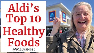 Top 10 Aldi Healthy Foods You Need to Buy NOW [upl. by Lenoel717]