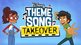 Scotts Theme Song Takeover 🎶  Haileys On It  disneychannel [upl. by Boot442]