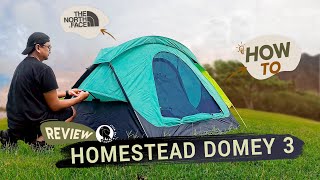 Camper amp The Wolf USA I รีวิว The North Face Homestead Domey 3 Tent [upl. by Poree]