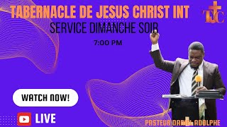 Tabernacle De Jesus Christ International  service dimanche soir 1006024 [upl. by Tilly]