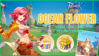 Ragnarok Origin Ocean Flower Island Limited Time Adventures [upl. by Innattirb]