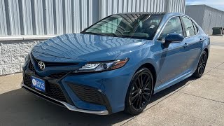 2024 Toyota Camry XSE Cavalry Blue With Ash Interior [upl. by Loziram]