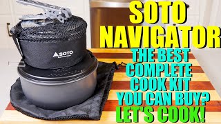 The Soto Navigator Cook Set  The BEST COMPLETE Cook Kit You Can Buy [upl. by Rimaa]