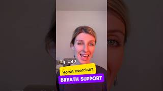 Best breath support trick for singers 🎤🎵 singer vocaltips vocalexercises vocalcoach singing [upl. by Pack]