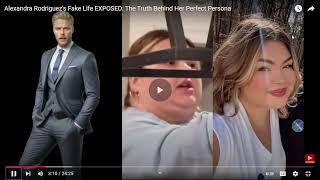 REQUEST to lilcringe Alexandra Rodriguezs Fake Life EXPOSEDThe Truth Behind Her Perfect Persona [upl. by Abott]