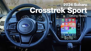 2024 Subaru Crosstrek Sport  Driving Review [upl. by Sharp]