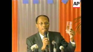 HAITI JEANBERTRAND ARISTIDE WINS ELECTIONS [upl. by Leinahtan]