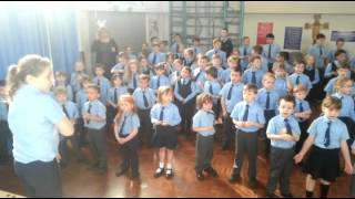 St Mays Catholic School sing for charity [upl. by Eeliah]