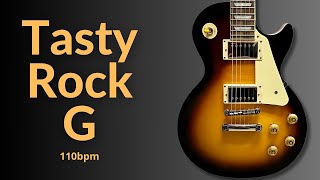 Tasty Groove Rock Guitar Backing Track in G Major [upl. by Terpstra339]