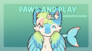 Paws and play  animation meme tw blood [upl. by Marceau984]